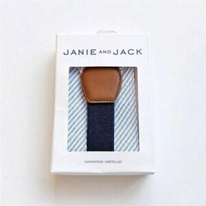 Janie and Jack Baby‎ Boy 0-6 Months Striped Suspenders